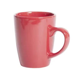 Mug Madrid faïence rouge 360ml < Gifi