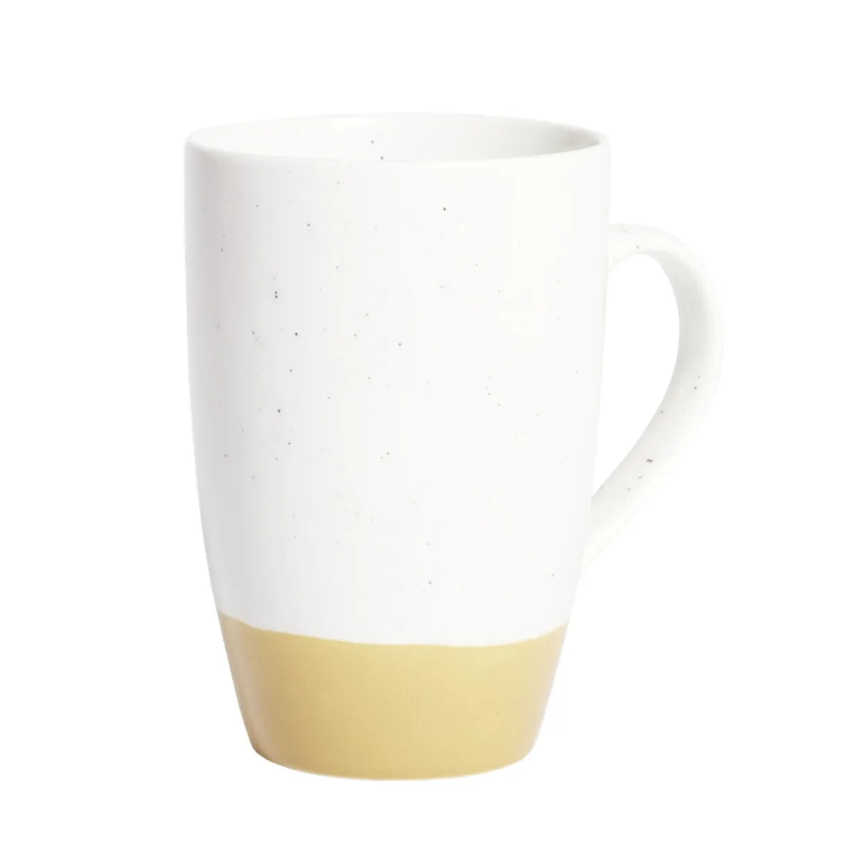Mug porcelaine blanc et beige 500ml < Gifi Sale
