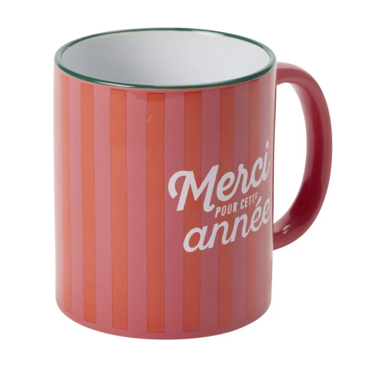 Mug remerciement Merci pour cette année 350ml céramique à motif (3 modèles) < Gifi Sale