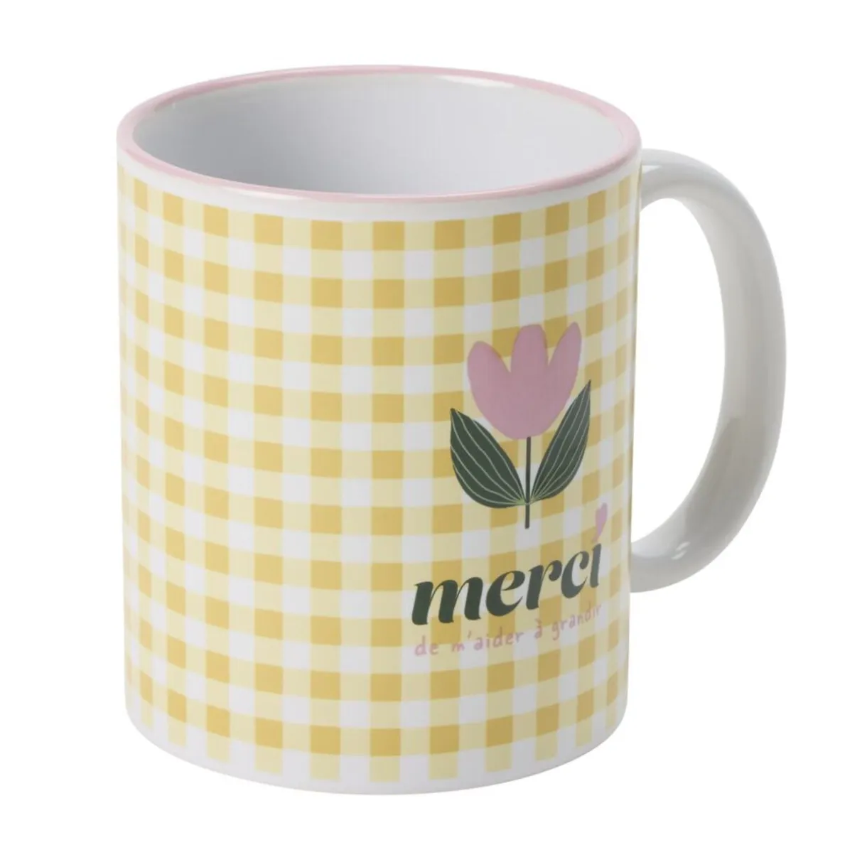 Mug remerciement Merci pour cette année 350ml céramique à motif (3 modèles) < Gifi Sale