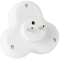 Multiprise triplite triangulaire 3x 16A < Gifi Discount