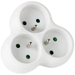 Multiprise triplite triangulaire 3x 16A < Gifi Discount