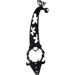 Nain de jardin en métal ajouré noir à planter H50cm < Gifi Online