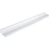 Nappe damassée blanche en papier 8 m