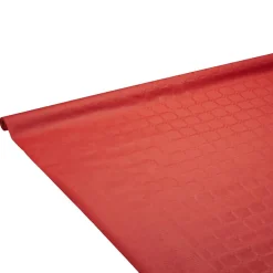 Nappe damassée rouge en papier 6 m < Gifi New