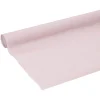 Nappe en papier gaufré rose 20m
