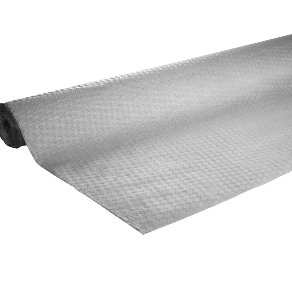 Nappe en papier gaufré toile de lin gris 1,2x15m < Gifi Sale