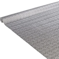 Nappe en papier motif géométrique blanc et noir 1,20x6m < Gifi New