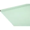 Nappe en papier voie sèche effet tissu vert d'eau 4 m < Gifi Outlet