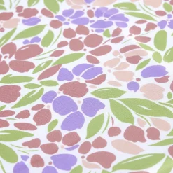Nappe en tissu motif floral pastel 150x250cm