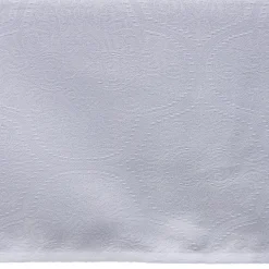 Nappe jacquard blanche motif arabesque L 250 cm < Gifi Sale