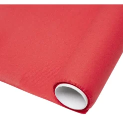 Nappe rectangulaire jetable Airlaid rouge 120x400 cm < Gifi