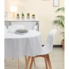 Nappe ronde blanche unie < Gifi Discount