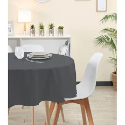 Nappe ronde unie grise < Gifi Hot