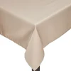 Nappe tissu enduit uni taupe