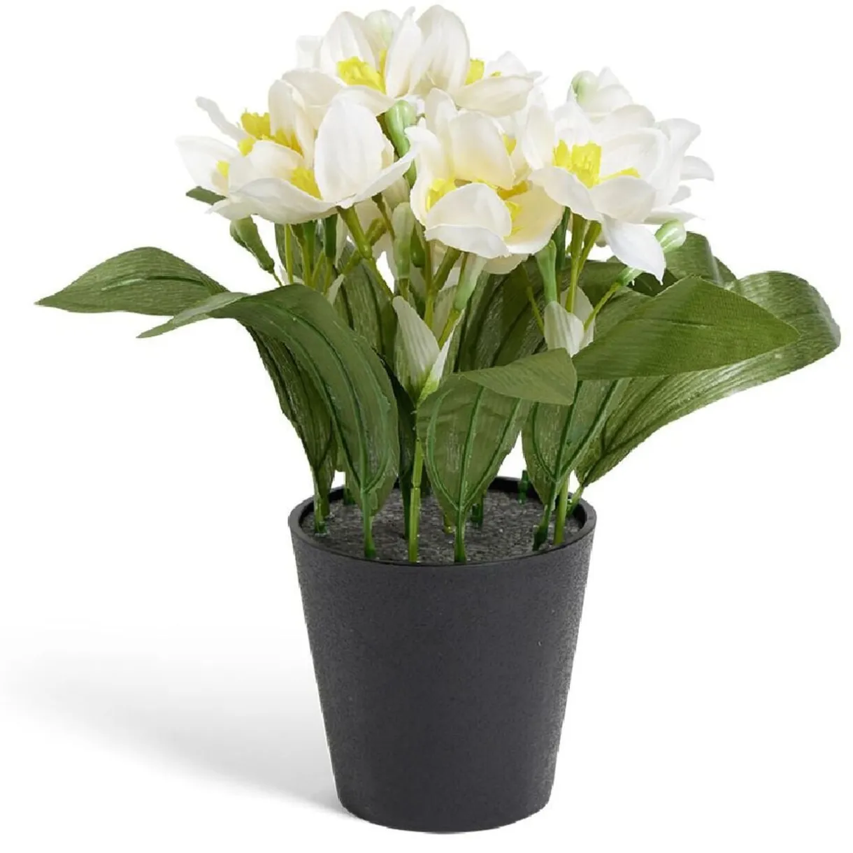 Narcisse artificiel en pot Ø28xH30cm < Gifi Sale