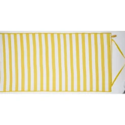 Natte de plage 1 personne Funky motif rayure 180x90cm