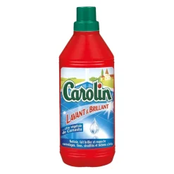 Nettoyant sol Carolin lavant et brillant à la cire végétale de Carnauba 1L