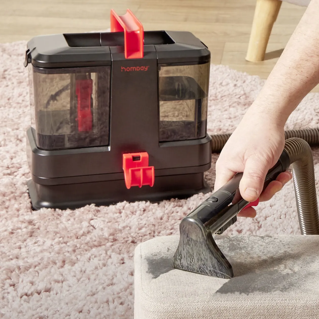 Nettoyeur détacheur 3en1 avec 2 réservoirs 330W