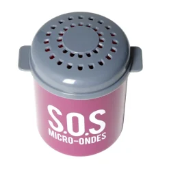 Nettoyeur pour micro-ondes 120ml plastique 8x7xH9cm