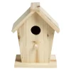 Nichoir à oiseaux en bois L15 x l11 x H19 cm < Gifi Discount