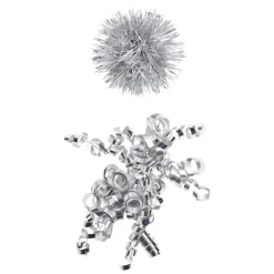 Noeud cadeau avec pompons et frisettes H15cm (5 modèles) < Gifi Hot