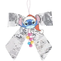 Noeud de Noël Stitch à suspendre effet miroir 40X40cm < Gifi New