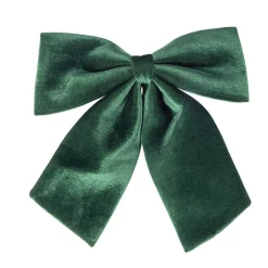 Noeud de Noël velours vert sapin grand modèle 40x40cm < Gifi Online