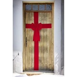 Noeud de porte XL tissu rouge 200x430cm < Gifi Sale