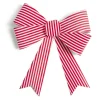 Noeud rayé rouge et blanc Candyland 28x32cm < Gifi Outlet