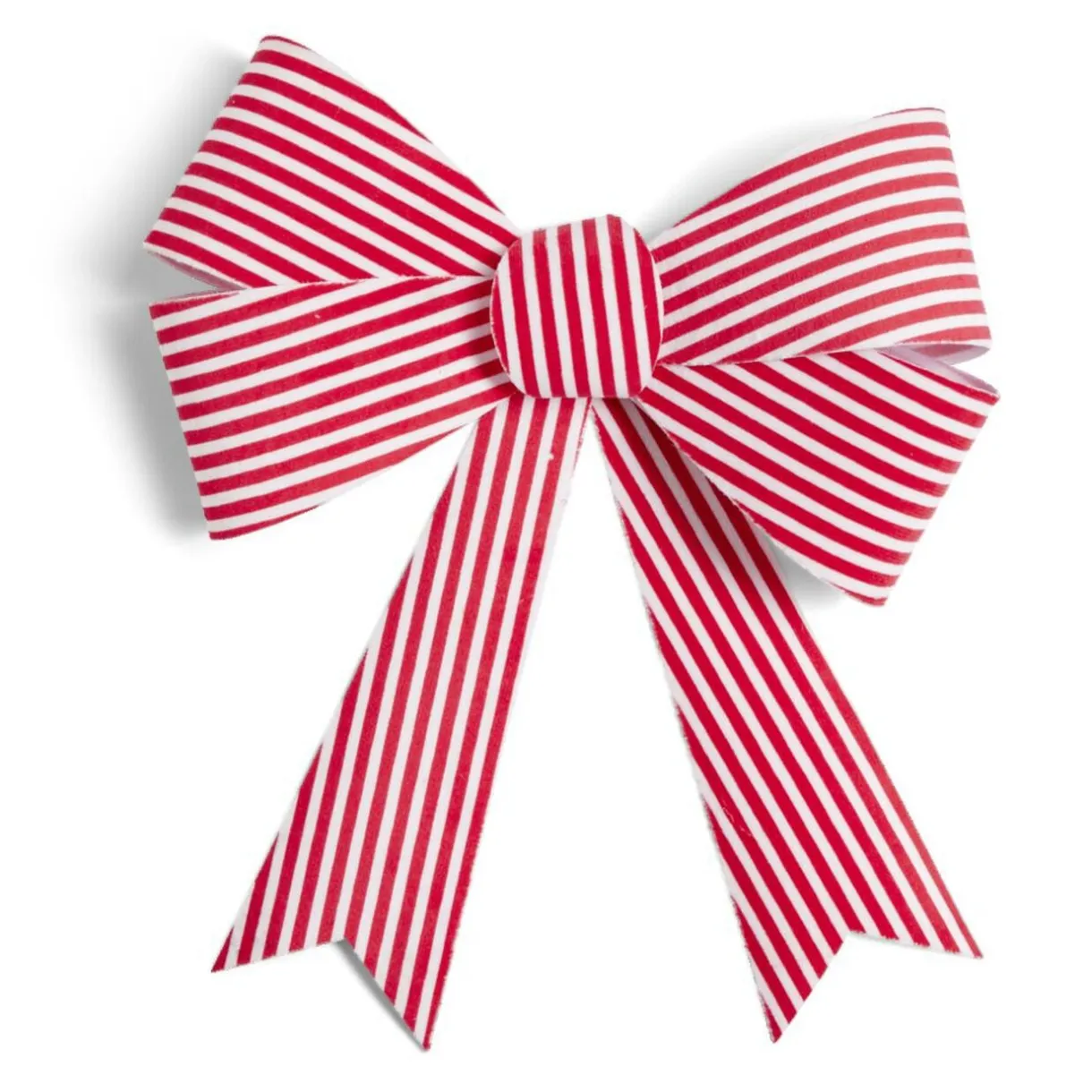 Noeud rayé rouge et blanc Candyland 28x32cm < Gifi Outlet