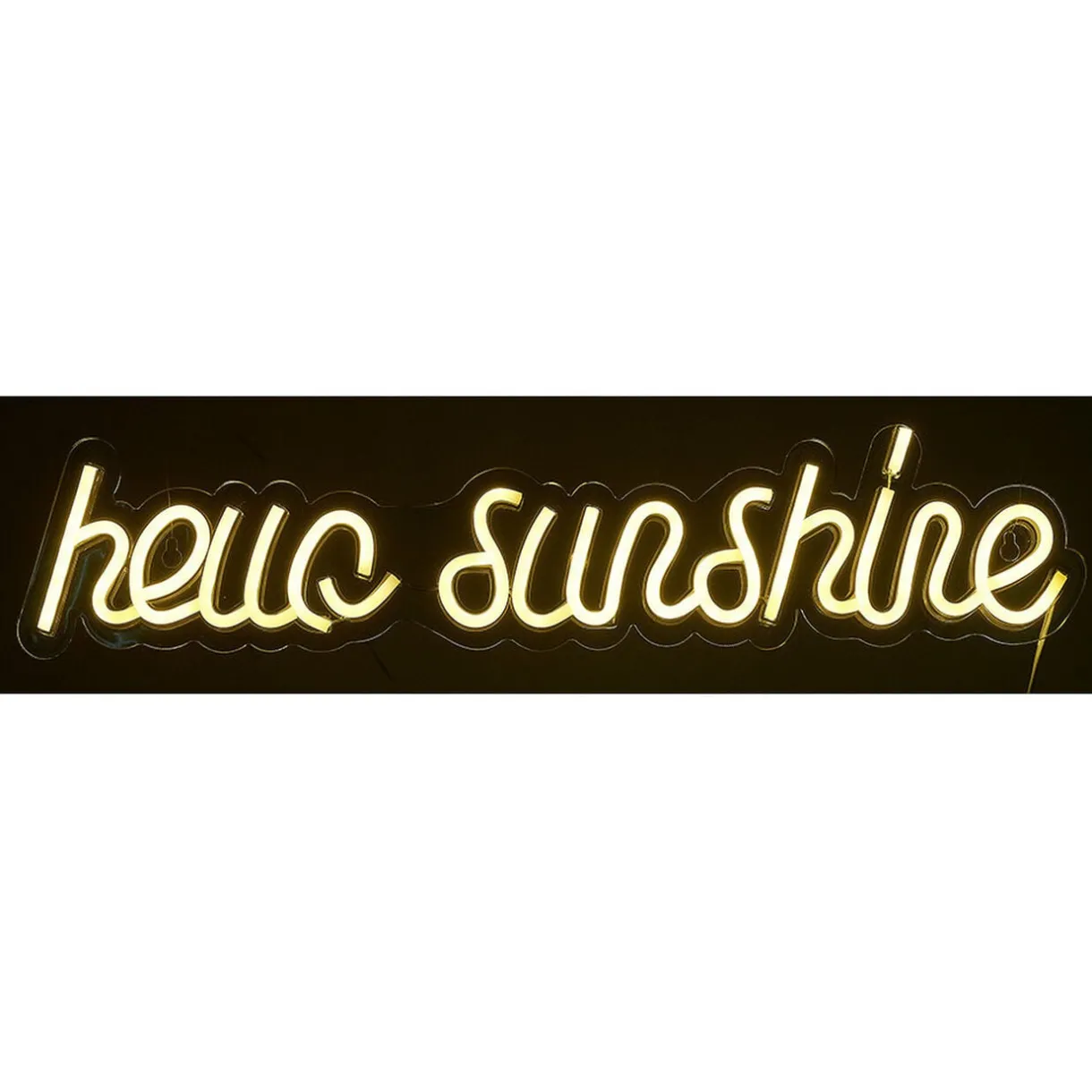 Néon LED Hello sunshine blanc 50x10cm < Gifi Hot