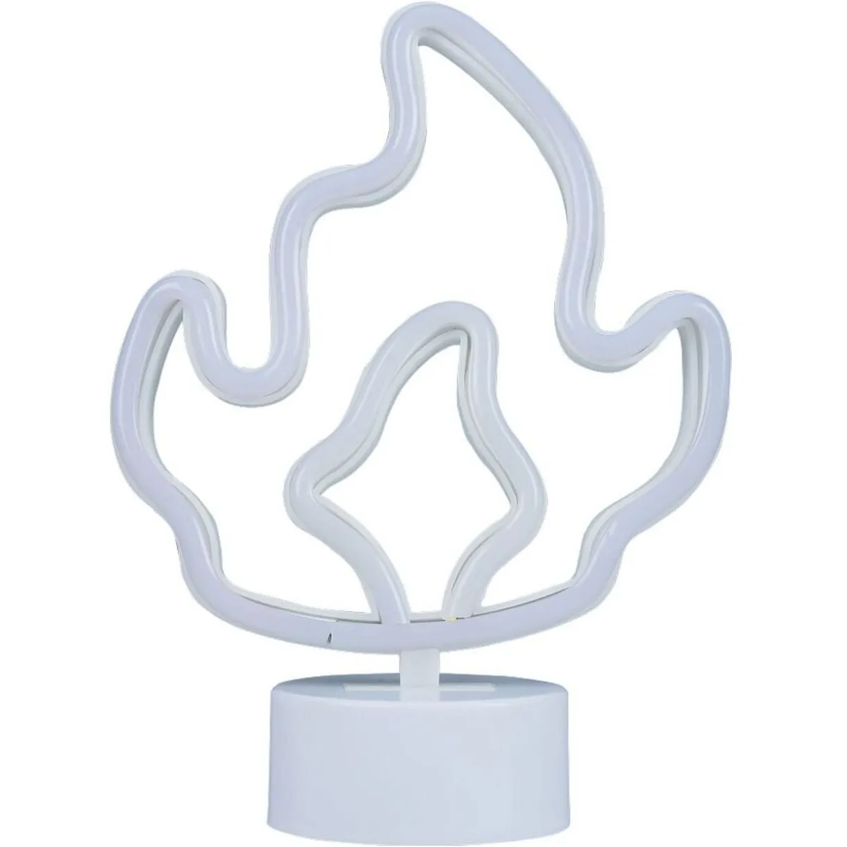 Néon LED à poser forme flamme 17x23,5cm < Gifi Clearance