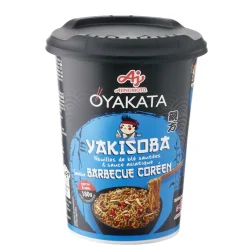 Nouilles instantanées de blé sauté et sauce asiatique Barbecue coréen 180gr < Gifi Online