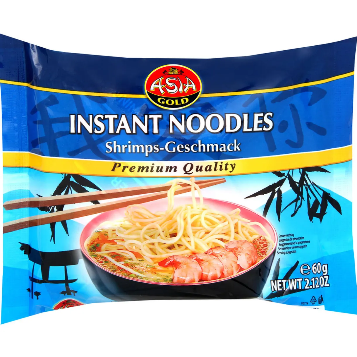 Nouilles instantanées saveur crevette 60gr < Gifi Best