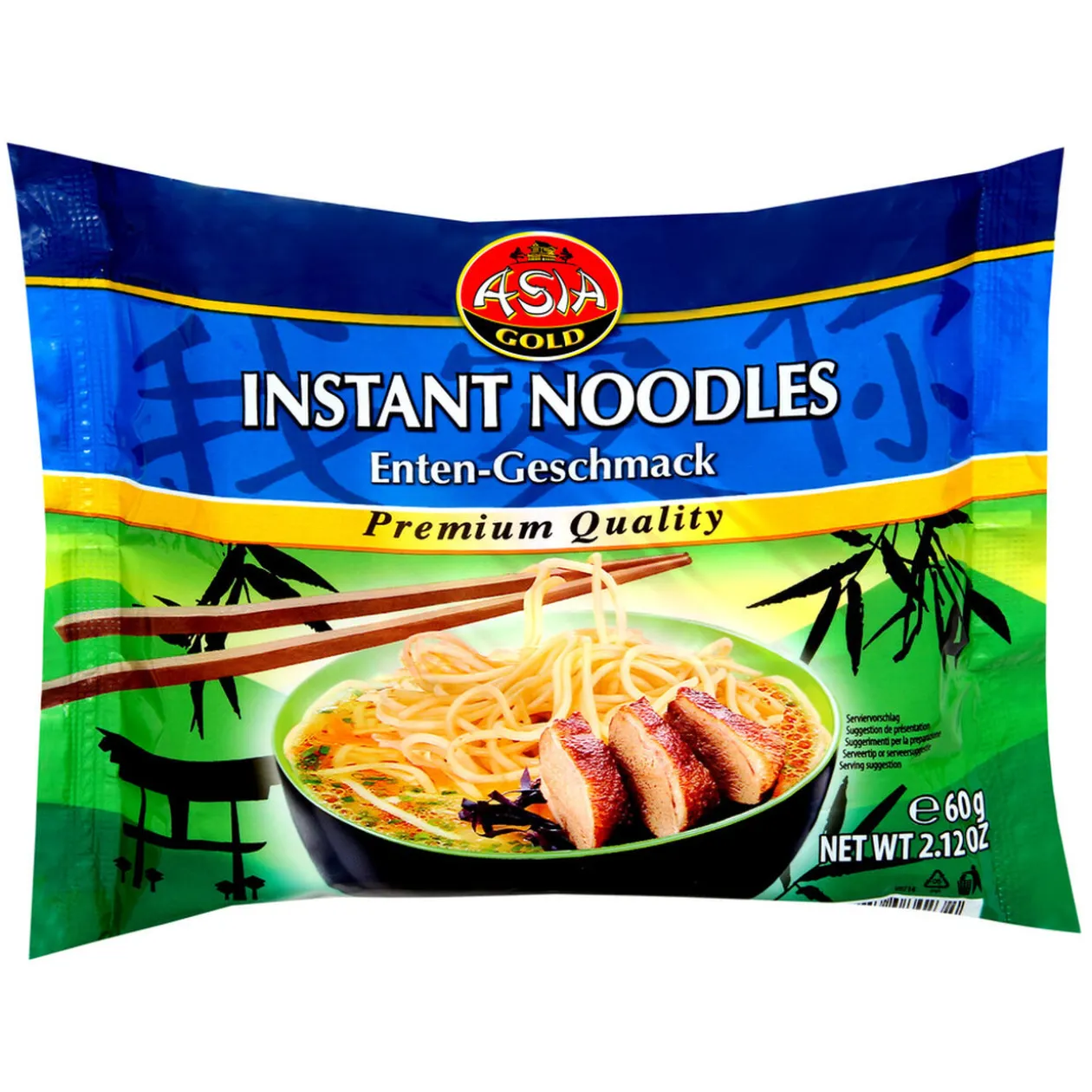 Nouilles instantanées saveur canard 60gr