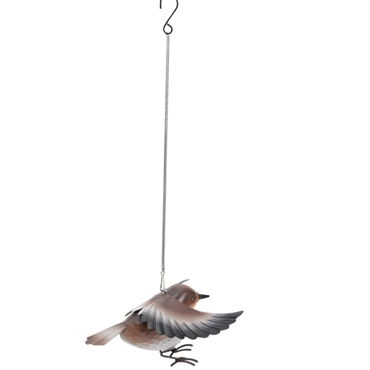 Oiseau décoratif à suspendre métal noir 20xH15cm < Gifi Best