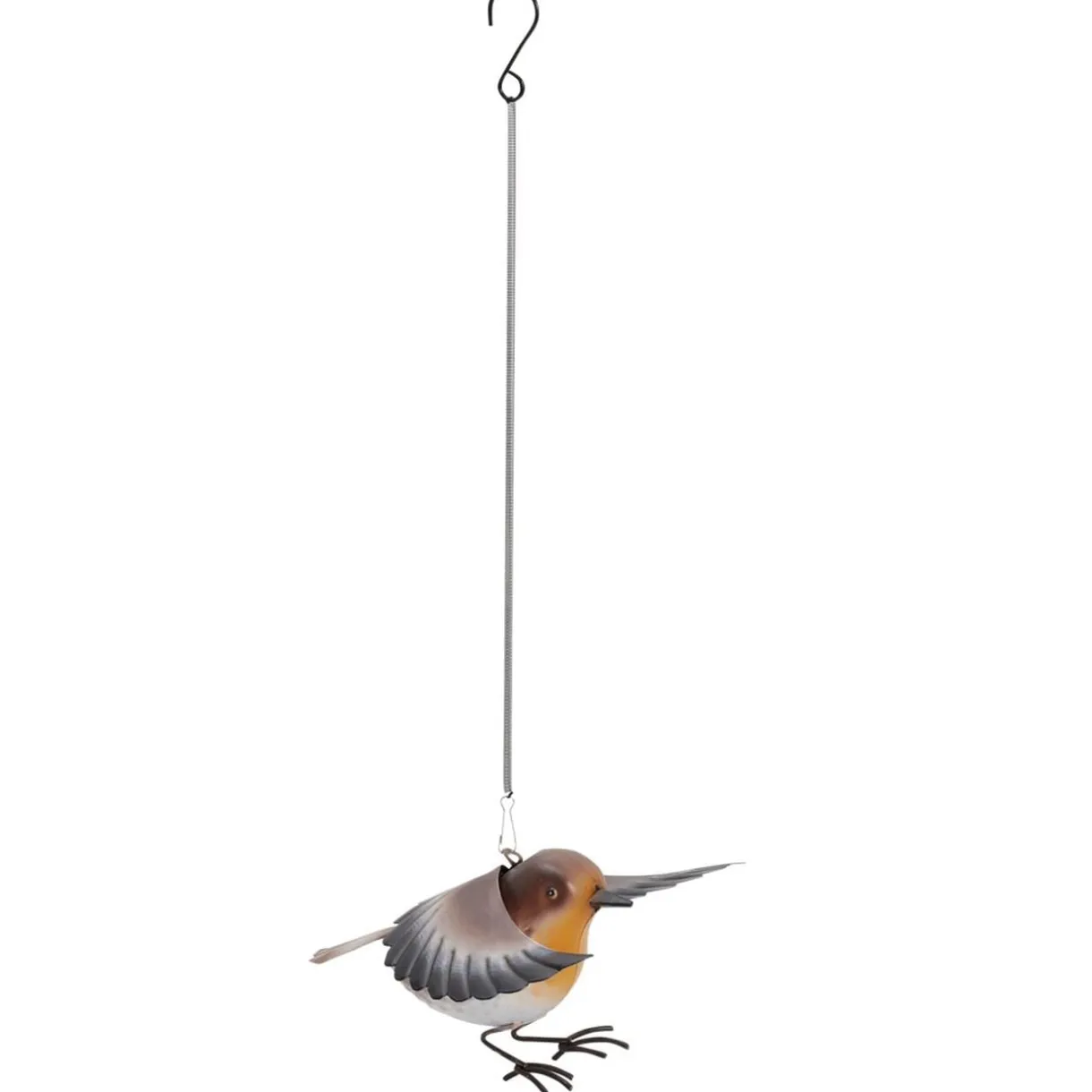 Oiseau décoratif à suspendre métal noir 20xH15cm < Gifi Best