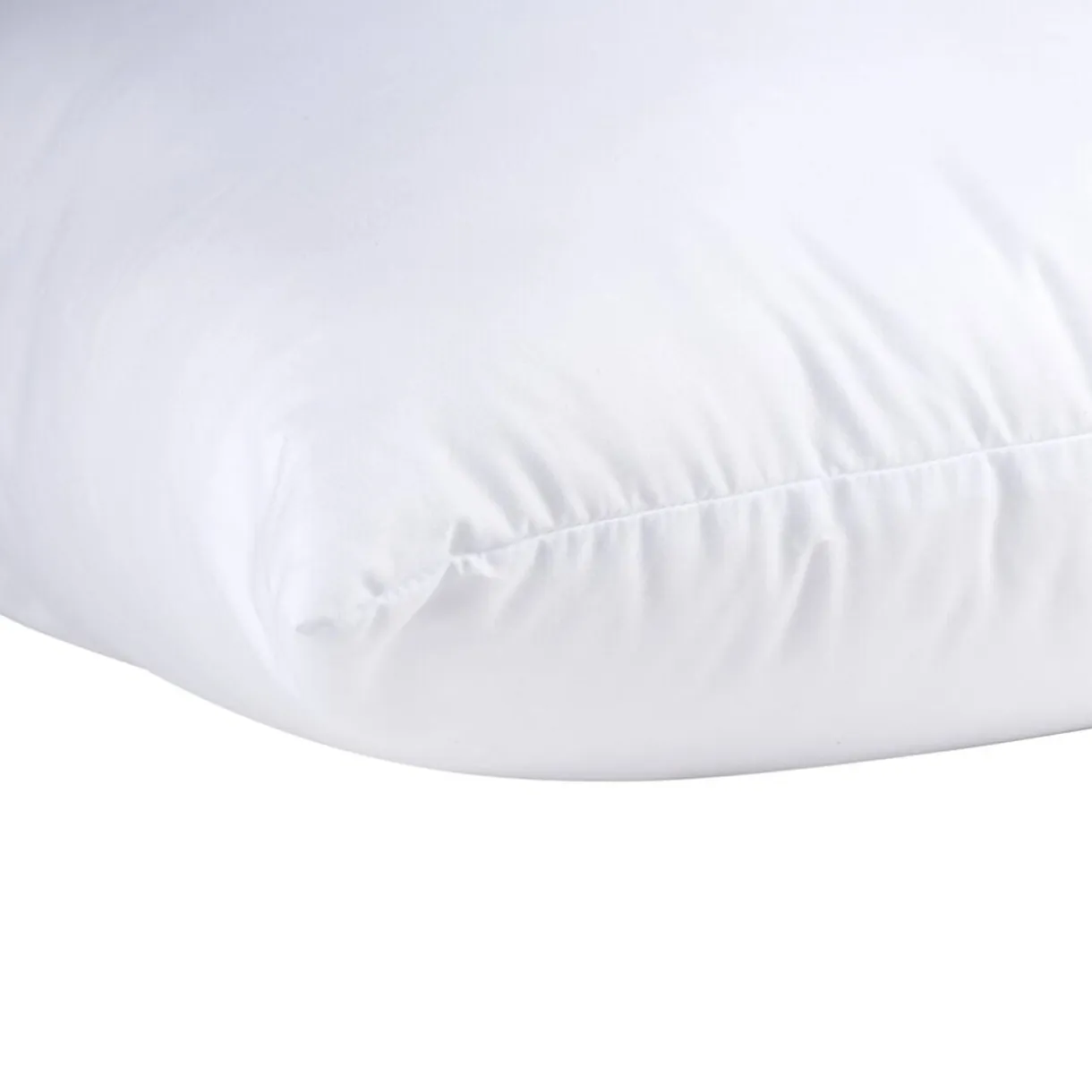 Oreiller carré moelleux polyester blanc Acar'Protect 60x60cm < Gifi Outlet