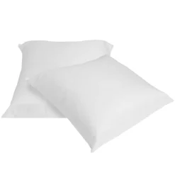 Oreiller carré x2 anti-acariens blanc 65x65xÉp15cm < Gifi Best