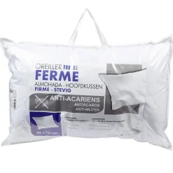 Oreiller ferme anti acariens polyester blanc 45x70 cm < Gifi Outlet