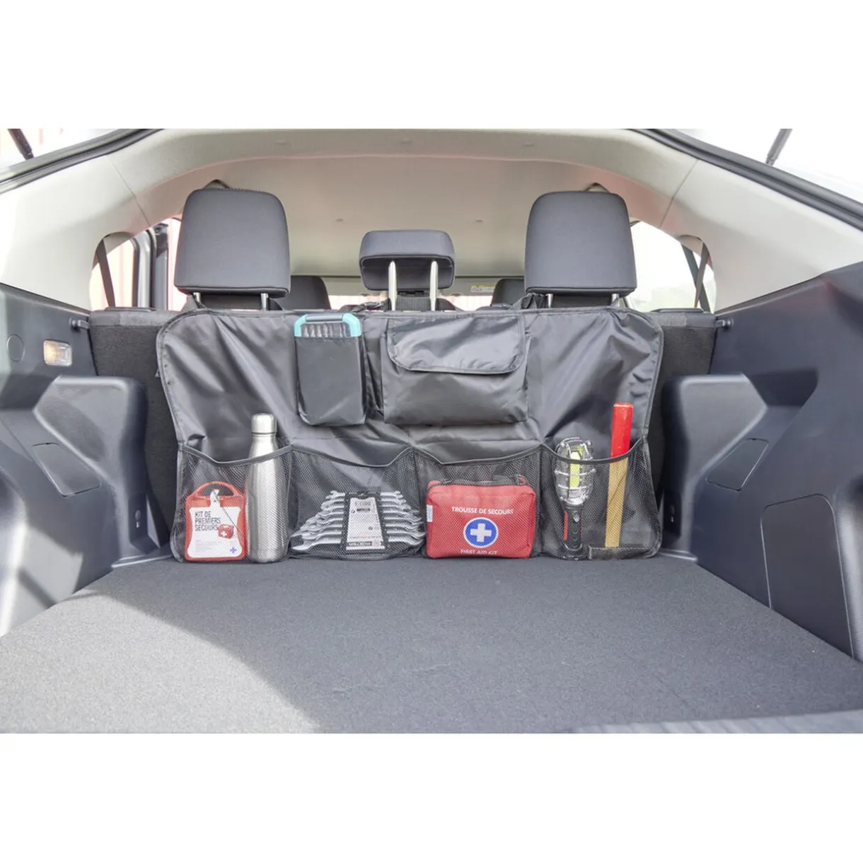 Organisateur coffre de voiture avec pochettes 44x89cm < Gifi Online