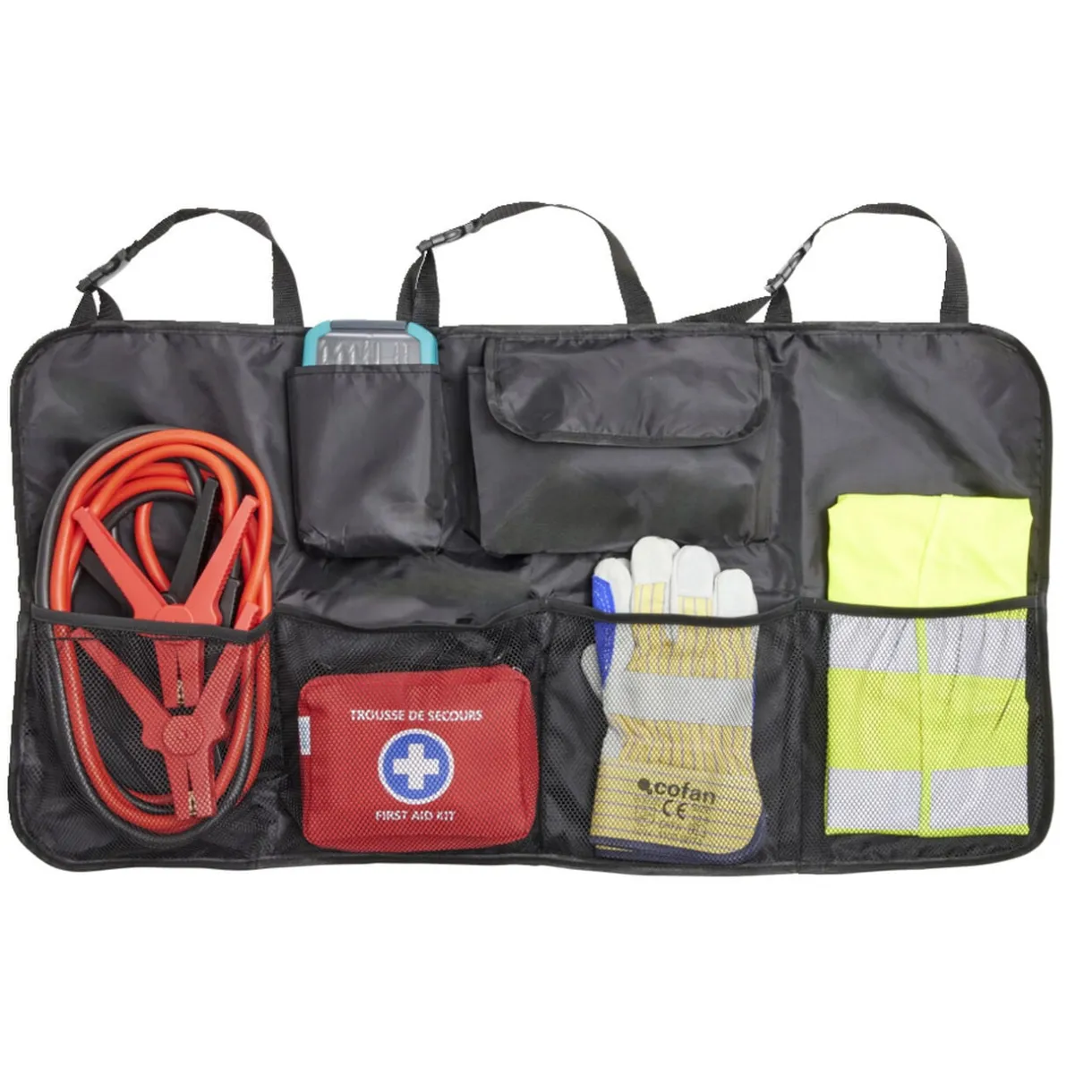 Organisateur coffre de voiture avec pochettes 44x89cm < Gifi Online