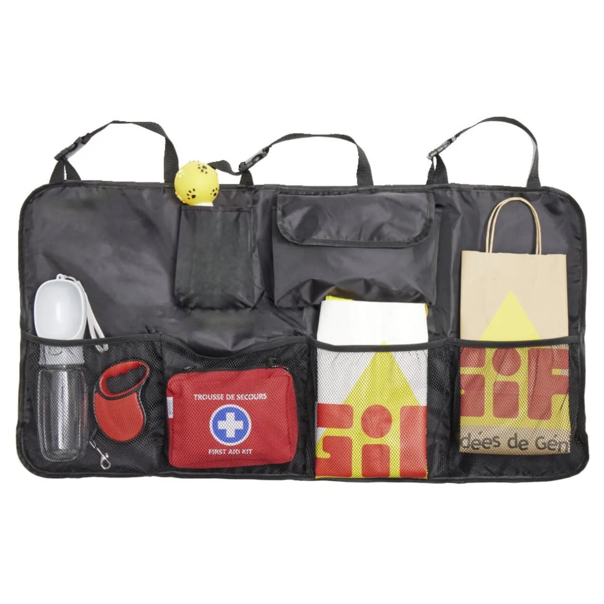 Organisateur coffre de voiture avec pochettes 44x89cm < Gifi Online
