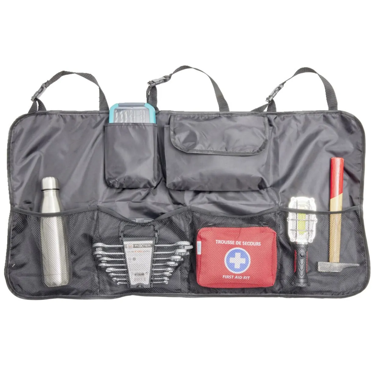 Organisateur coffre de voiture avec pochettes 44x89cm < Gifi Online