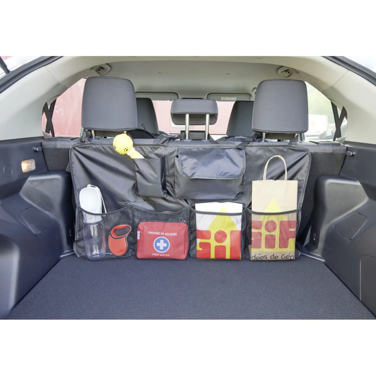 Organisateur coffre de voiture avec pochettes 44x89cm < Gifi Online
