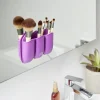 Organisateur 3 compartiments silicone violet < Gifi Discount