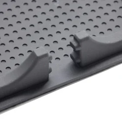 Organisateur de voiture antidérapant 2en1 plastique noir 10,5x18,5cm < Gifi Hot