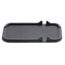 Organisateur de voiture antidérapant 2en1 plastique noir 10,5x18,5cm < Gifi Hot