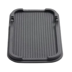 Organisateur de voiture antidérapant 2en1 plastique noir 10,5x18,5cm < Gifi Hot